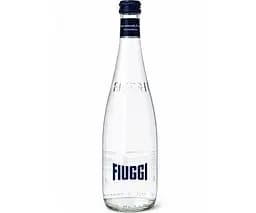 Fiuggi Sparkling, 1 л, Вода мінеральна, слабогазована, Ф'юджі, олігомінеральна, скло