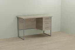 Комп'ютерний стіл Ferrum-decor Гаррі 75x120x60 сірий ДСП Дуб Сонома 32мм (FRD-101457) - мініатюра 3