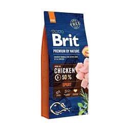 Сухой корм Brit Premium Dog Sport 15 кг сухой корм для собак с повышенными физическими нагрузками