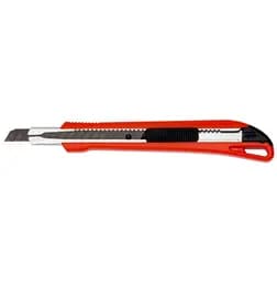 Ніж універсальний Wurth з сегментним лезом червоний 9 мм L140 мм (071566060)