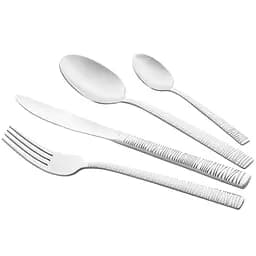 Набор столовых приборов Ardesto Gemini Loreto нержавеющая сталь 24 прибора (AR0824LS)