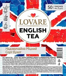 Чай Lovare English tea 50 пак. 100 г