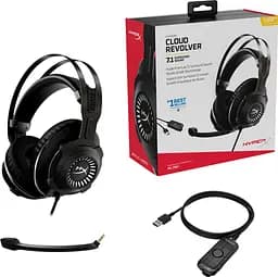 Гарнитура игровая HyperX Cloud Revolver 3.5 мм/USB Black (HHSR1-AH-GM/G)