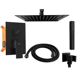 Душова система прихованого монтажу Rea Fenix ​​black чорний матовий REA-P6920, Чорний матовий