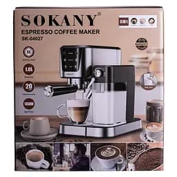 Кавомашина електрична 3 в 1 SOKANY SK-04027 з сенсорним керуванням 1350 Вт Sokany SK-04027 - мініатюра 10