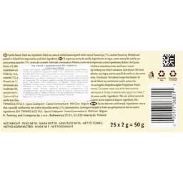Чай Twinings чорний з ароматом ванілі  в пакетиках 50 г (25 шт. х 2 г) - мініатюра 4