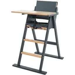 Стільчик для годування Step up графіт 01-01, 3-х точ.ремені, чорний