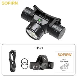 Ліхтар налобний світлодіодний Sofirn HS21 2200лм 6500K з червоним світлом (без акумулятора) - мініатюра 9