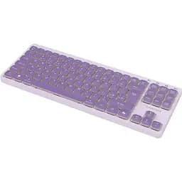 Клавіатура Canyon Keyboard OnType 10 Low Profile EN Wired Violet (CNS-HKB10V) - мініатюра 2