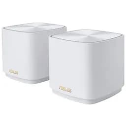 Wi-Fi Mesh система Asus ZenWiFi XD4 Plus 2pk White (90IG07M0-MO3C20)