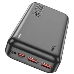 Портативний ЗП Power Bank Hoco J101A Astute PD20W+22.5W 20000 mAh Black - мініатюра 3