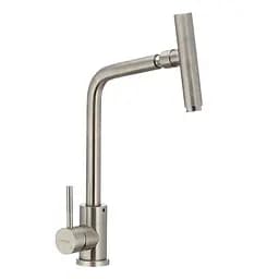 Смеситель для кухни с поворотным аэратором Mixxus SUS 017 SS0009 Нержавеющая сталь