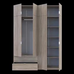 Розпашна Шафа для одягу Doros Лукас Дуб Сонома 180х50х240 (80737731) - мініатюра 5