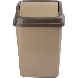 Корзина для мусора Violet House Cappuchino полипропилен 5 л (0101 CAPPUCHINO с/кр.5 л)
