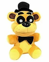 М'яка іграшка П'ять ночей з Фредді Golden Freddy Золотий Фредді 18 см FNAF48-8 - мініатюра 6