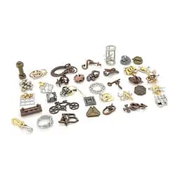 Металлический пазл из 36 предметов "Набор головоломок"