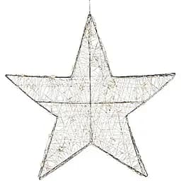Звезда декоративная Luca Lighting 58 см 120 ламп серебряная (8718861660845)
