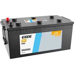 Акумулятор Exide Start PRO 225Ah бокова(+/-) (1200EN) (518х276х242) EG2253