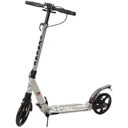 Самокат iTrike міський дорослий 40х14х79-100 см Сірий 000223126