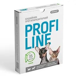 Ошейник ProVET Profiline для кошек и собак 35 см коралловый инсектоакарицид