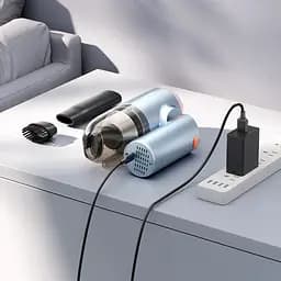 Пилосос автомобільний Vention 5000 Pа 70 W Li-Ion USB-C 4000 мА/г синій - мініатюра 7