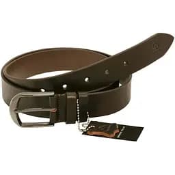 Ремінь шкіряний Grande Pelle шоколад 120х3.5 см acs0032056