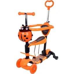 Самокат iTrike JR 3-101-OR 5 в 1 оранжевый