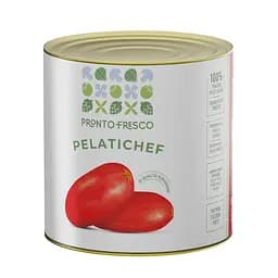 Очищенные целые помидоры PELATICHEF (2,5 кг)