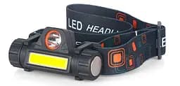 Фонарь налобный TOTO PD-6672 + Магнит (USB Gharge) Black