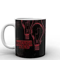 Кухоль GeekLand Stranger Things Дуже дивні справи лого ST.02.010.696 330 мл білий - мініатюра 2
