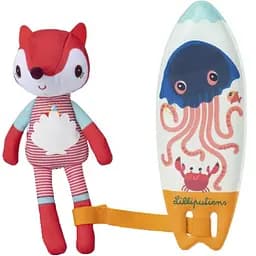 Игрушка для ванной Lilliputiens Серфер Лисичка Алиса (83542)