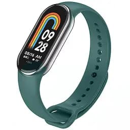 Силіконовий ремінець для Xiaomi Mi Band 8/9/10 Зелений / Pine green