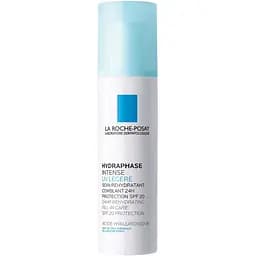 Інтенсивний зволожуючий крем La Roche-Posay Hydraphase UV Intense Legere SPF20 для нормальної та комбінованої шкіри 50 мл (M2937102)