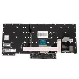 Клавіатура для ноутбука LENOVO (ThinkPad: T490s, T495s) rus, black, без фрейма, підсвічування клавіш(оригінал)