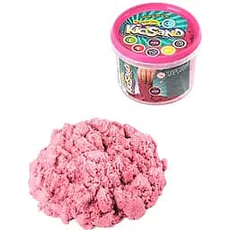 Набір креативної творчості Кінетичний пісок Danko Toys KidSand KS-01-06, 400 гр Рожевий