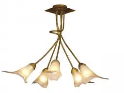 Люстра потолочная Brille флористика E14 40W G (BR-910C/5)
