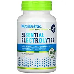 Незамінні електроліти NutriBiotic Essential Electrolytes 100 вегетаріанських капсул