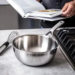Ківш KitchenAid Multi-Ply Stainless Steel кухарський 20 см 2.3 л (CC003255-001) - мініатюра 6