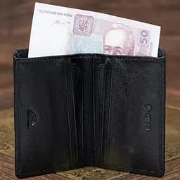 Жіноче портмоне з натуральної шкіри Tony Perotti Newcontatto 3549+rfid nero (90328) Чорне - мініатюра 2