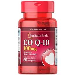 Натуральная добавка Puritan's Pride CO Q10 100 mg, 60 капсул