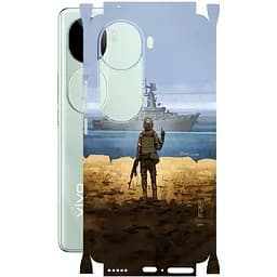 Защитная пленка StatusSKIN для Vivo V40e 5G Корпус Винил Корабль