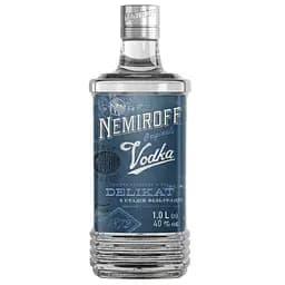 Набір: горілка особлива Nemiroff Originals Делікат м'яка 40% 1 л х 2 шт. - мініатюра 2