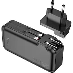 Зовнішній акумулятор Hoco J126 Travel 10000mAh 22.5W Black [615723] [107510] - мініатюра 4