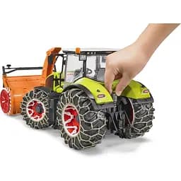 Іграшкова машинка Bruder Трактор Claas Axion 950 для прибирання снігу 1:16 (03017) - мініатюра 10