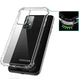 Панель BeCover Anti-Shock для Samsung Galaxy A52 SM-A525 Clear (706071) - мініатюра 6