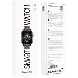 Смарт годинник з підтримкою дзвінків HOCO Y17 Smart sports watch (call version) чорний - мініатюра 7