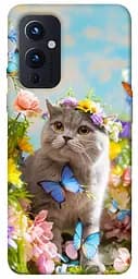 Чехол itsPrint Spring cat для OnePlus 9
