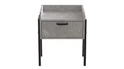 Тумба модульна Ferrum-decor Бетті 540x450x320 метал Чорний ДСП Бетон 16 мм (FRD-105497) - мініатюра 2