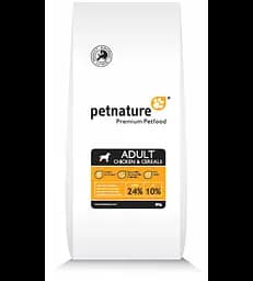 Сухий корм PetNature Збалансований для дорослих собак усіх порід Курка і Зернові 3 кг