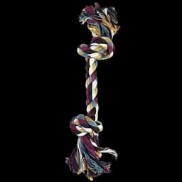 Іграшка для собак TatraPet Dental Fum канат грейфер 2 вузли 20 см